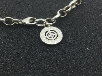 Solid Sterling Silver Thomas Sabo Charm with Bracelet