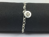 Solid Sterling Silver Thomas Sabo Charm with Bracelet