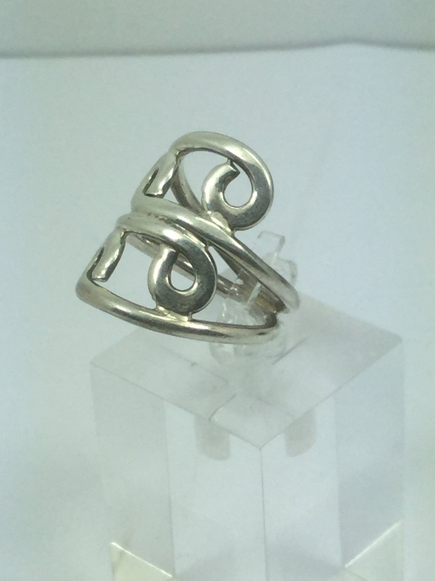 Unique Solid Sterling Silver Designer Style Ring