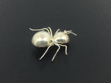 Vintage Silver Ant Pin