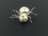 Vintage Silver Ant Pin