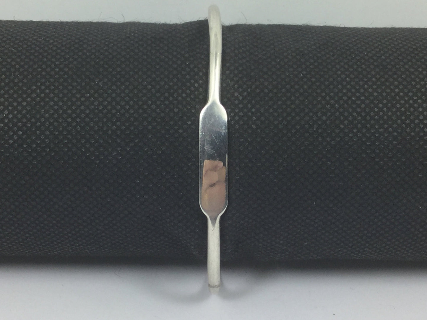 Silver Engraveable Bangle Bracelet