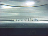 Vintage Birks 3 Piece Sterling Silver Monogrammed Dresser / Vanity Set