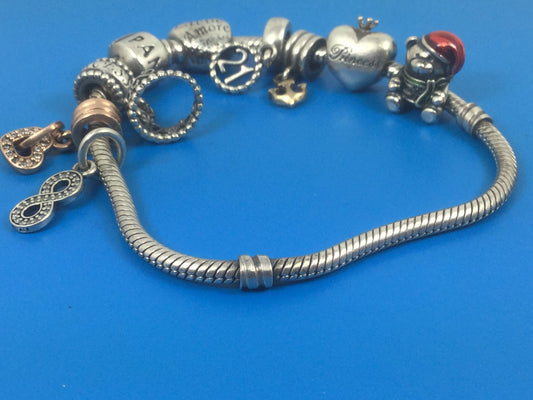 Pandora Bracelet With Charms