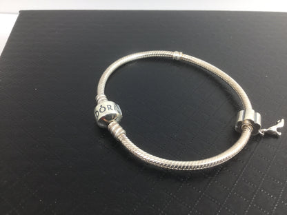 Silver Pandora Charm Bracelet With Silver High Heel Charm