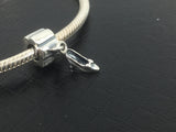 Silver Pandora Charm Bracelet With Silver High Heel Charm