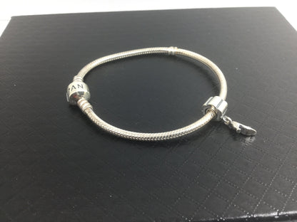 Silver Pandora Charm Bracelet With Silver High Heel Charm