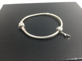 Silver Pandora Charm Bracelet With Silver High Heel Charm