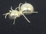 Vintage Silver Ant Pin