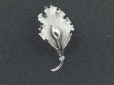 Sterling Silver Vintage Bond Boyd Flower Pin