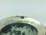 Silver Genuine Gemstone Moss Agate On A Beaded Necklace