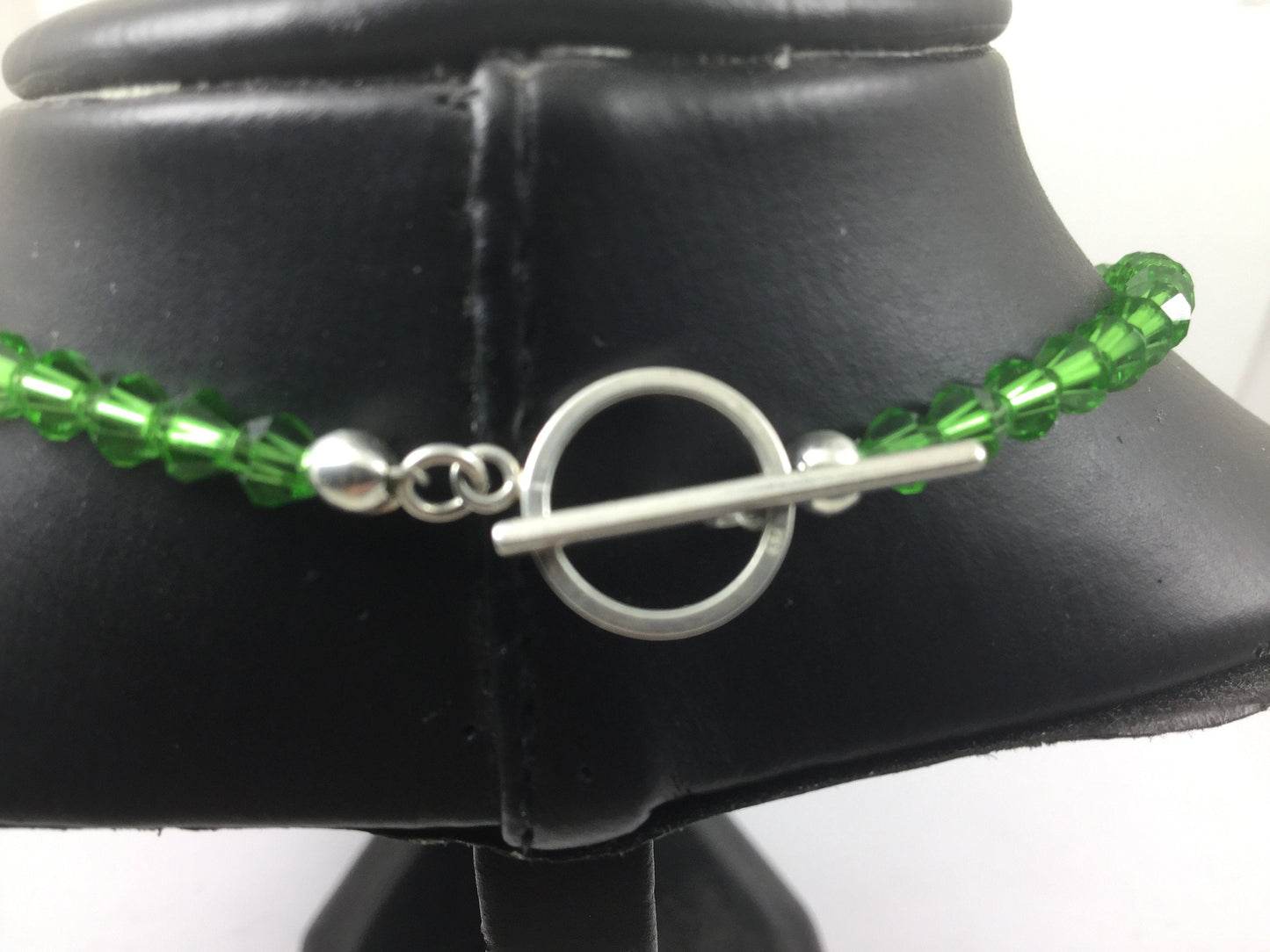 Silver Genuine Gemstone Moss Agate On A Beaded Necklace