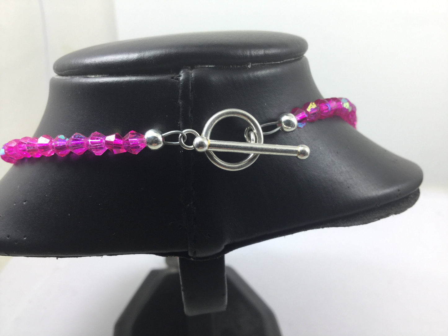 Silver Genuine Gemstone Ruby (Stone Of Nobility ) Pearl  On A Beaded Necklace