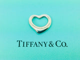 Tiffany And Co Silver Elsa Peretti Open Heart Charm