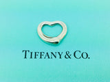 Tiffany And Co Silver Elsa Peretti Open Heart Charm