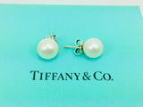 Tiffany And Co Silver And Pearl Earrings
